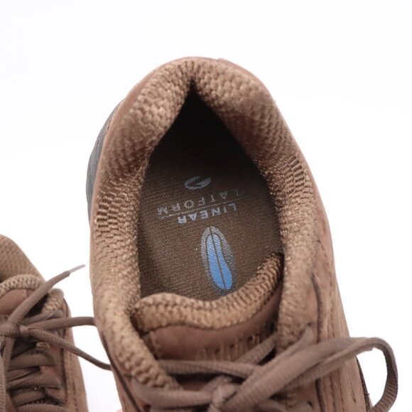Brooks Addiction Walker Men’s Size 10 Brown Suede Shoes Sneakers Walking Comfort - Picture 10 of 11